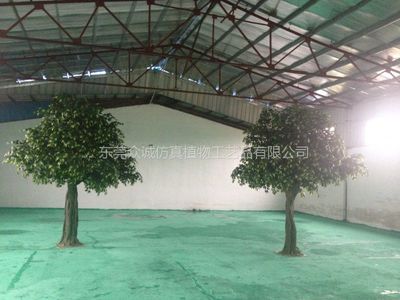 供應人造植物、假樹與仿真樹盆栽 生產工廠與綠化養護一站式解決方案
